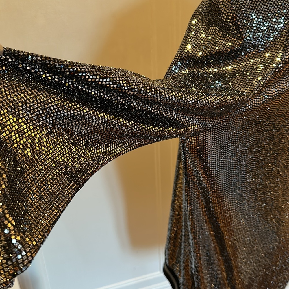 Pam and Gela mirror ball slouchy Sequin Black Dress - Picture 4 of 4
